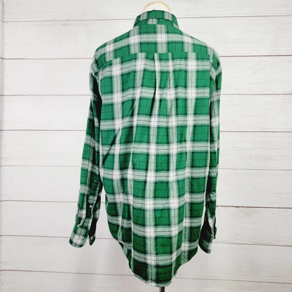 Cabela's Cotton Plaid Button Up Shirt - Picture 4 of 7